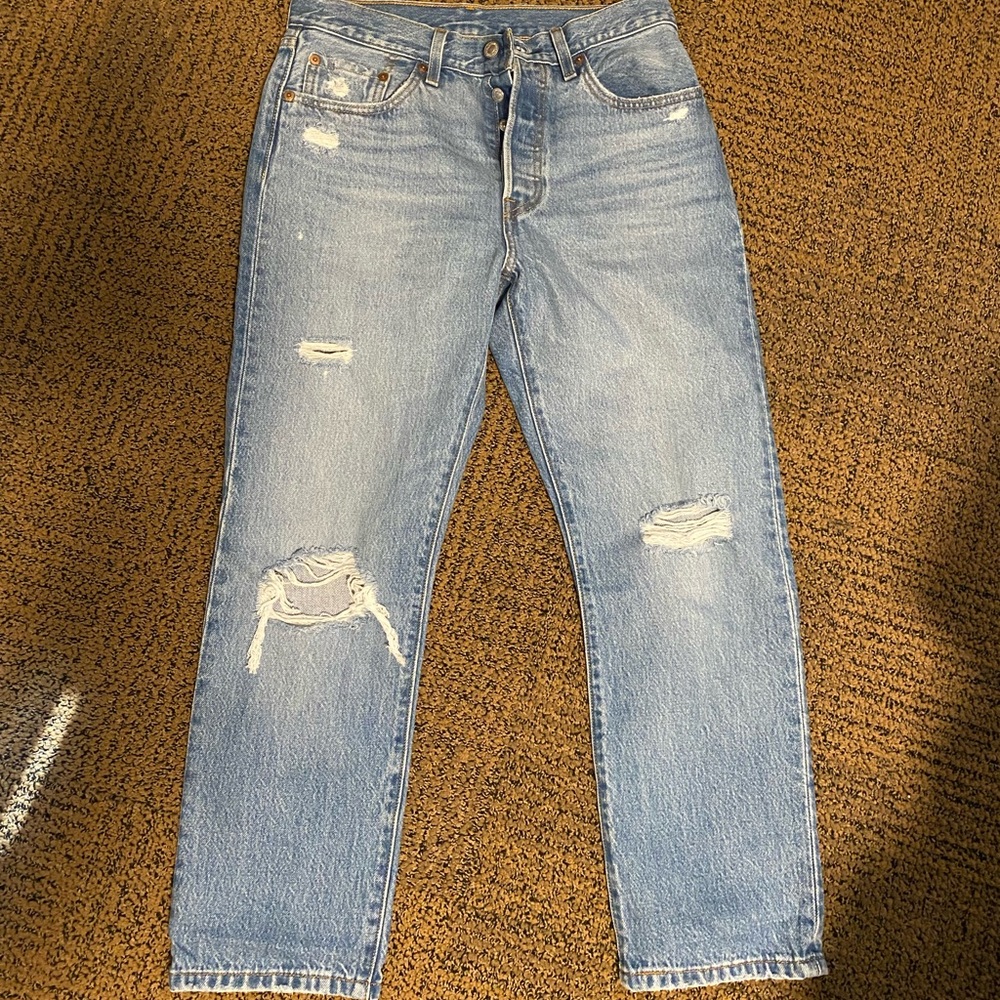 501 Levi Hi-Rise Jeans